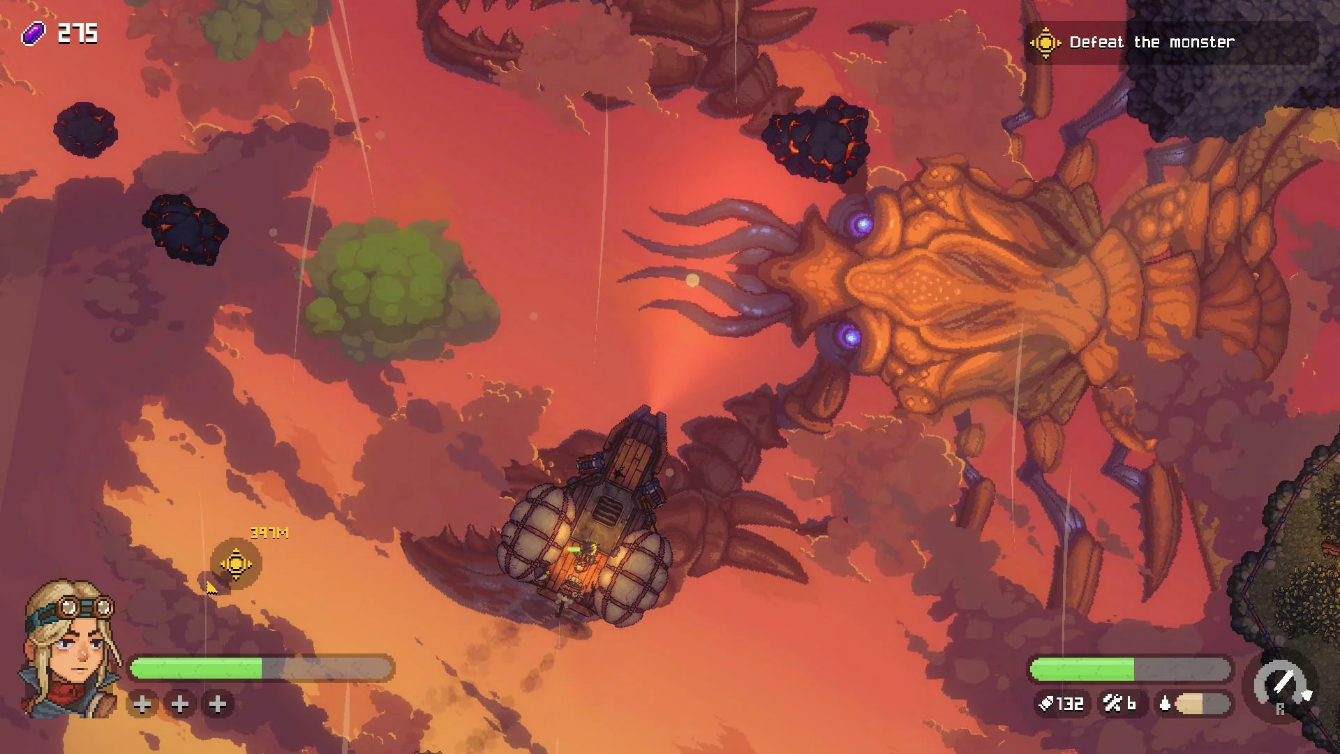 Изображение игры: Black Skylands Demo