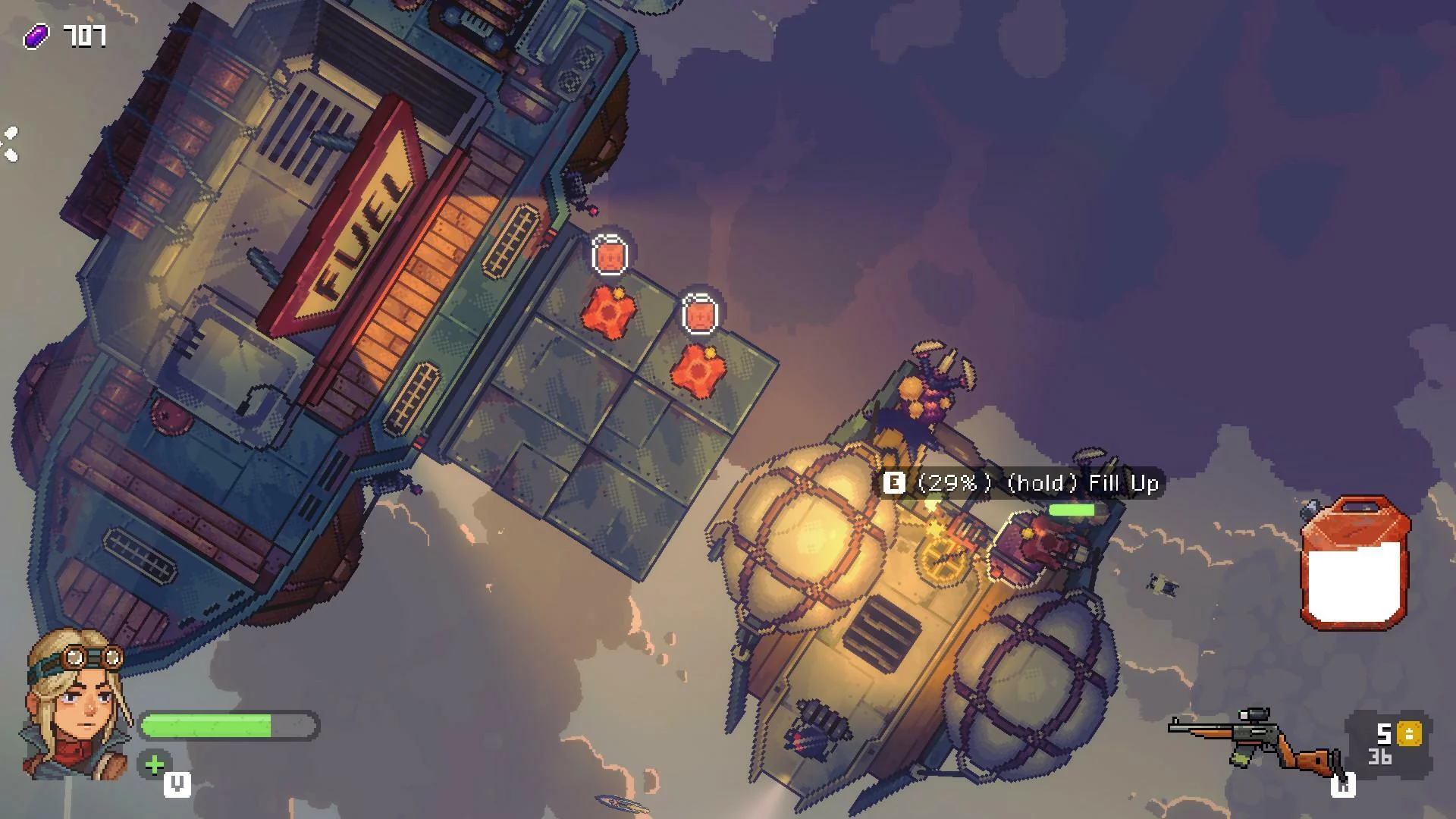 Изображение игры: Black Skylands Demo