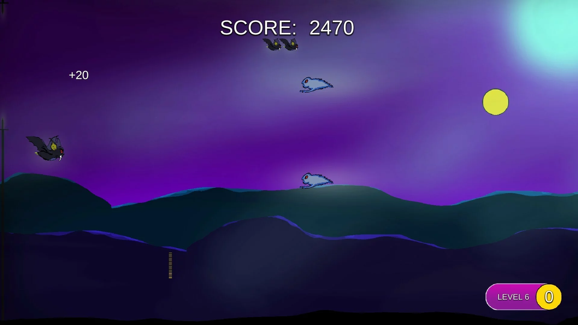 Изображение игры: Flappy Bat
