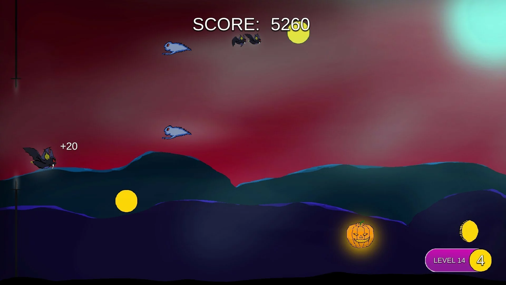 Изображение игры: Flappy Bat