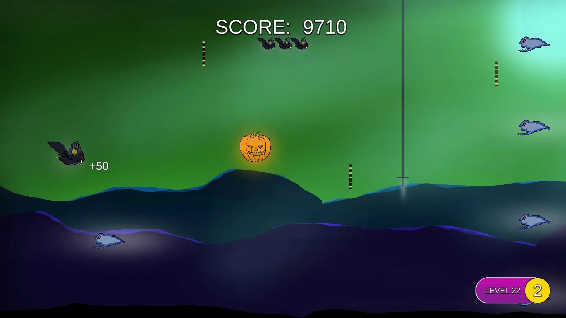 Изображение игры: Flappy Bat