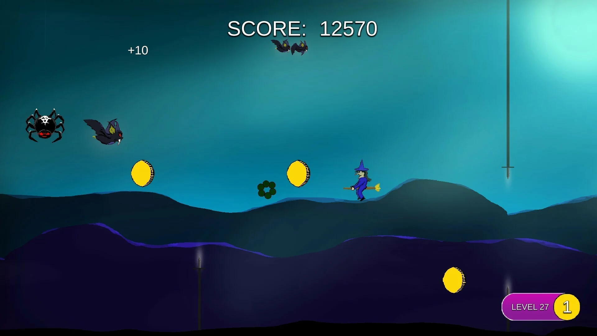 Изображение игры: Flappy Bat