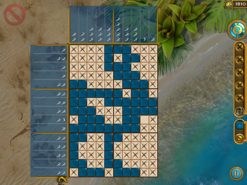 Изображение игры: Fill and Cross Magic Journey