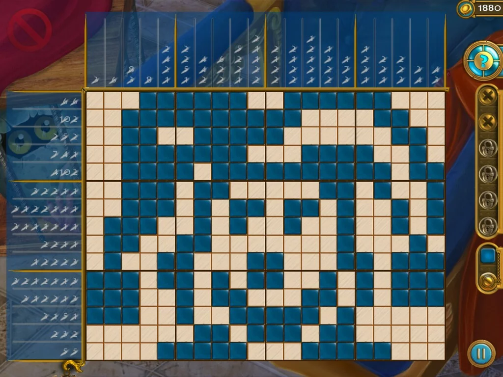 Изображение игры: Fill and Cross Magic Journey