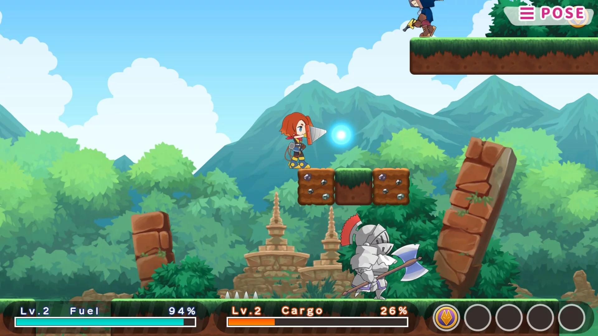 Изображение игры: Pixel Game Maker Series Osyaberi! Horijyo! Holin Slash