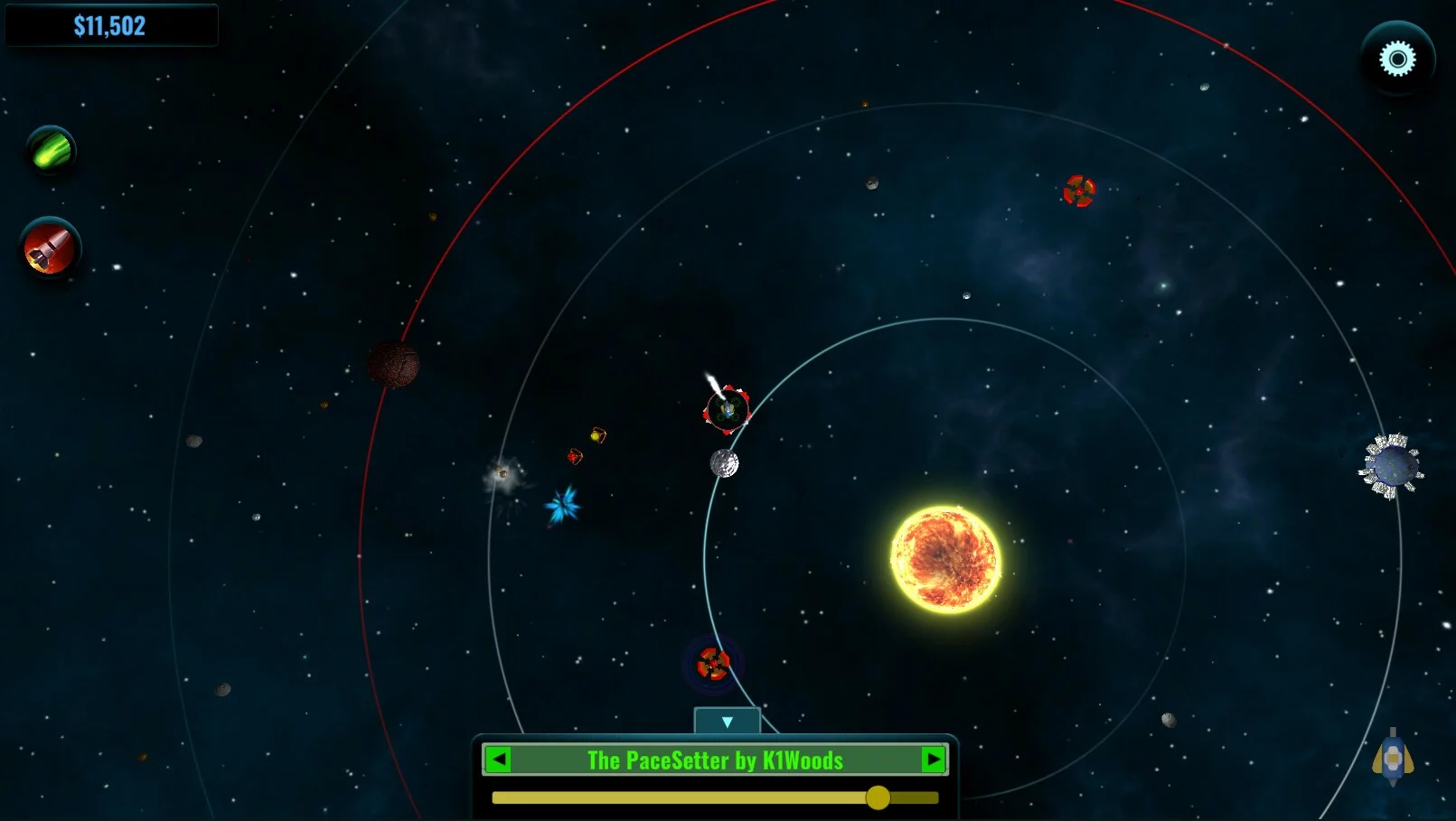 Изображение игры: Cosmic Tank