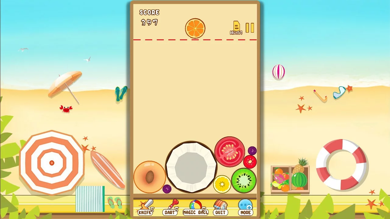 Изображение игры: 合成大西瓜 | Big watermelon