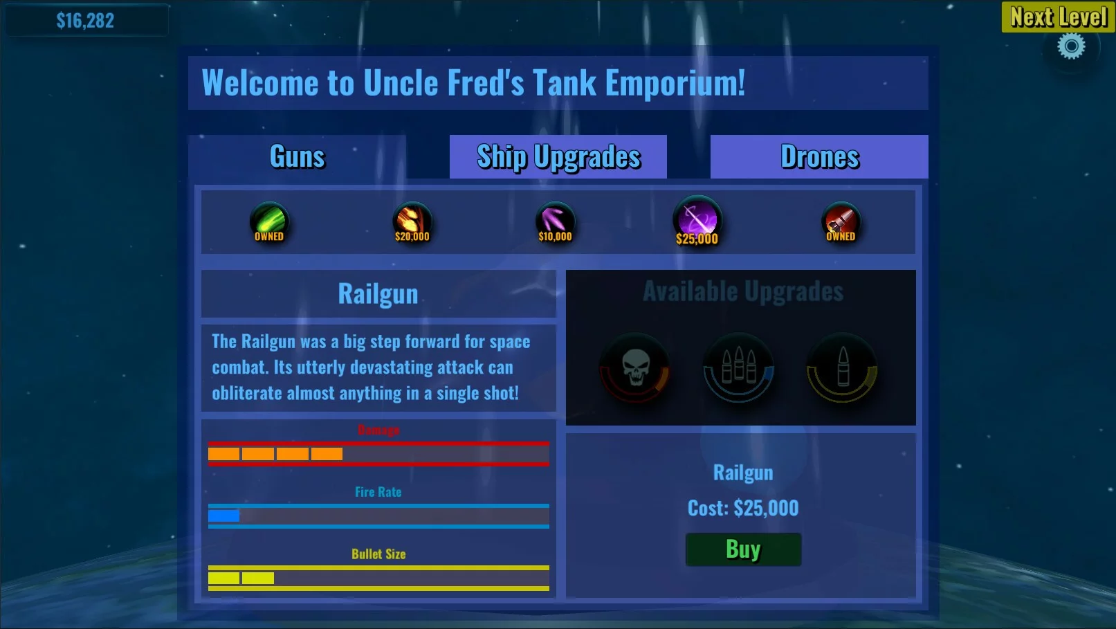 Изображение игры: Cosmic Tank