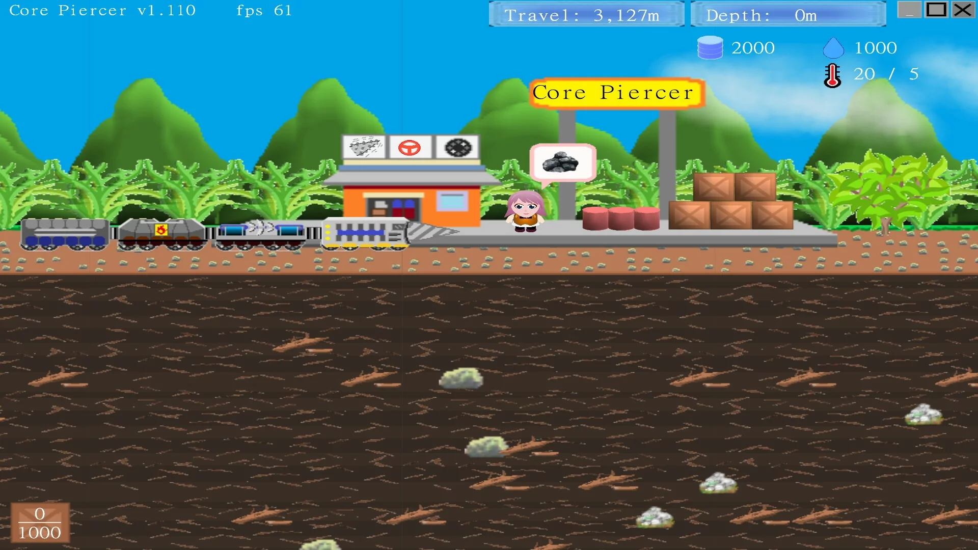 Изображение игры: CorePiercer