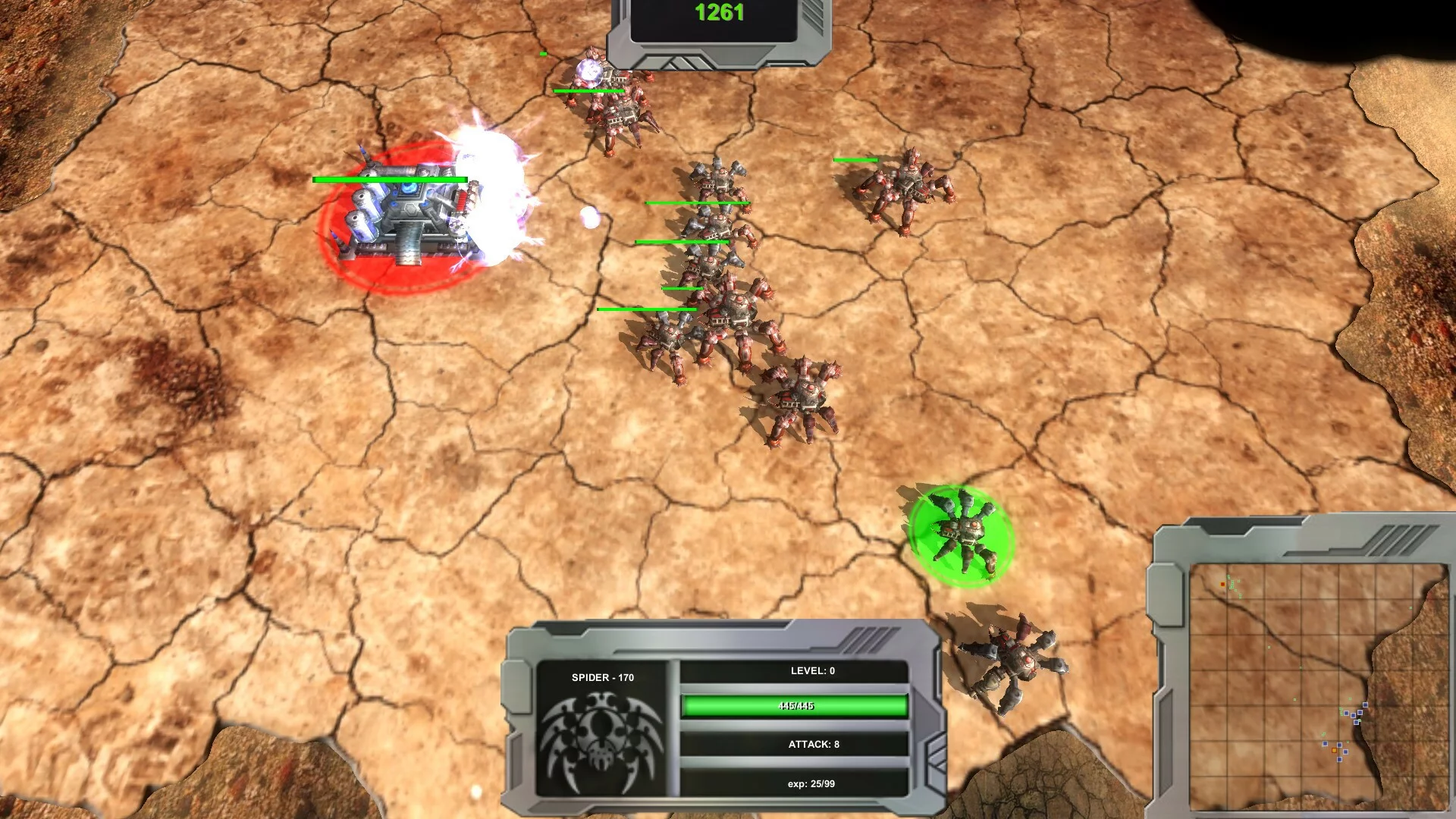 Изображение игры: Spider-Robots War