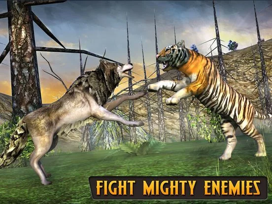 Изображение игры: Wolf Life Simulation 2017