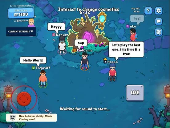 Изображение игры: Betrayal.io