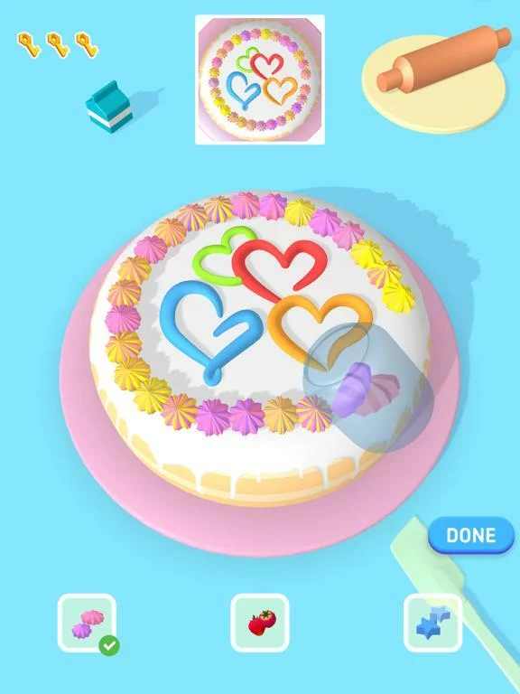 Изображение игры: Cake Art 3D