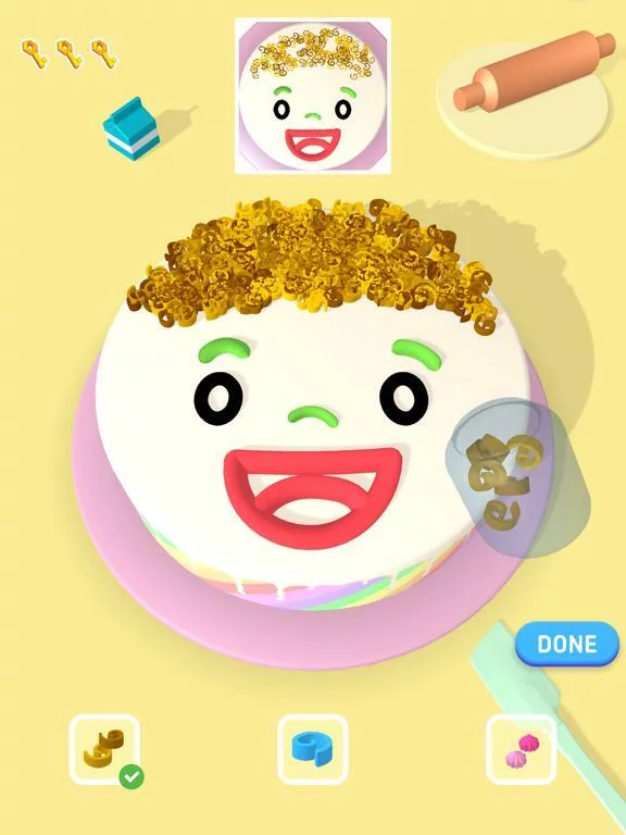 Изображение игры: Cake Art 3D