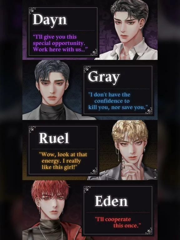 Изображение игры: BloodKiss: Vampire romance