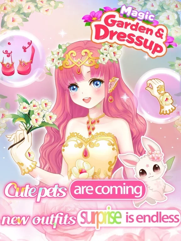 Изображение игры: Princess Garden Dressup