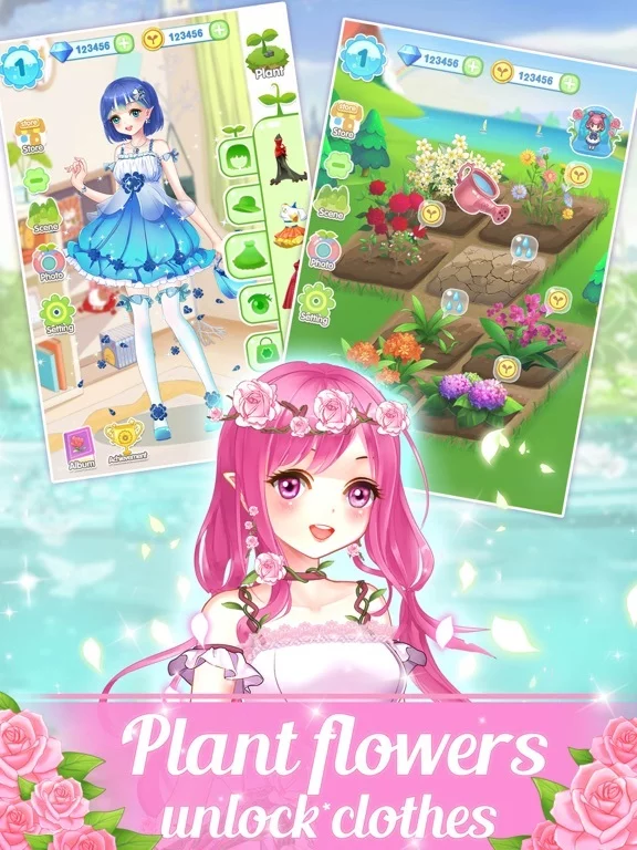 Изображение игры: Princess Garden Dressup