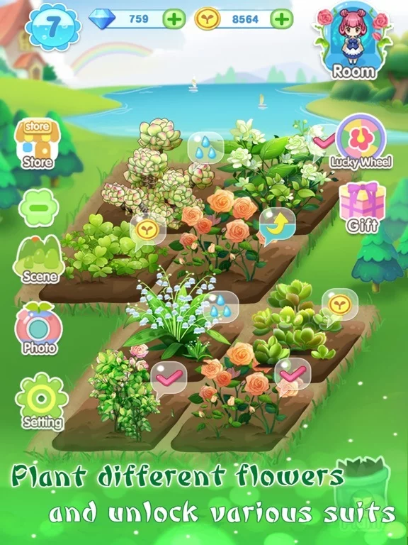 Изображение игры: Princess Garden Dressup