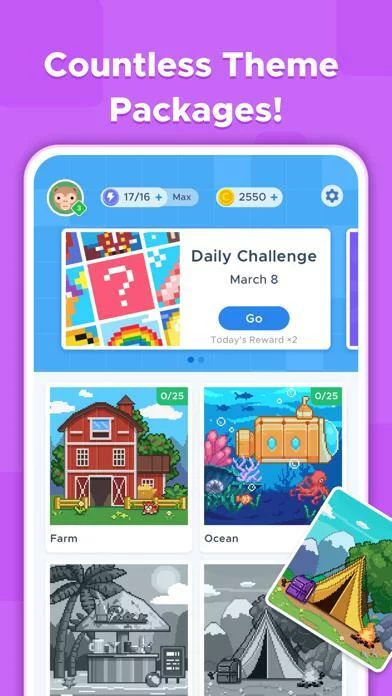 Изображение игры: Nonogram - Logic Color Picture