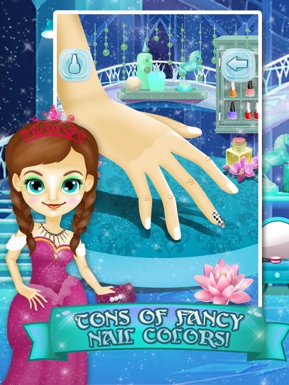 Изображение игры: Ice Princess Wedding Salon - christmas make-up spa games for girls!