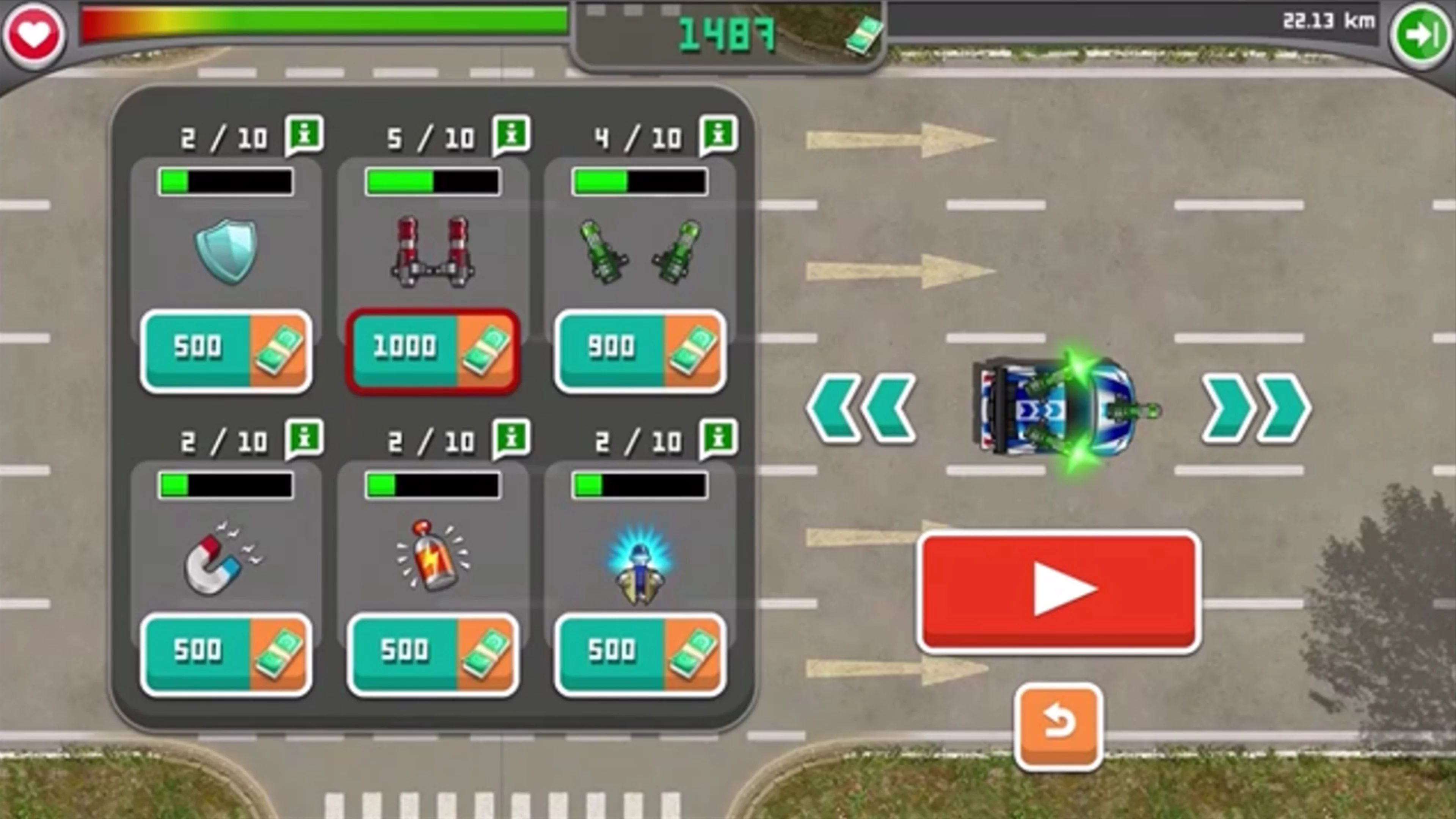 Изображение игры: Road Fury