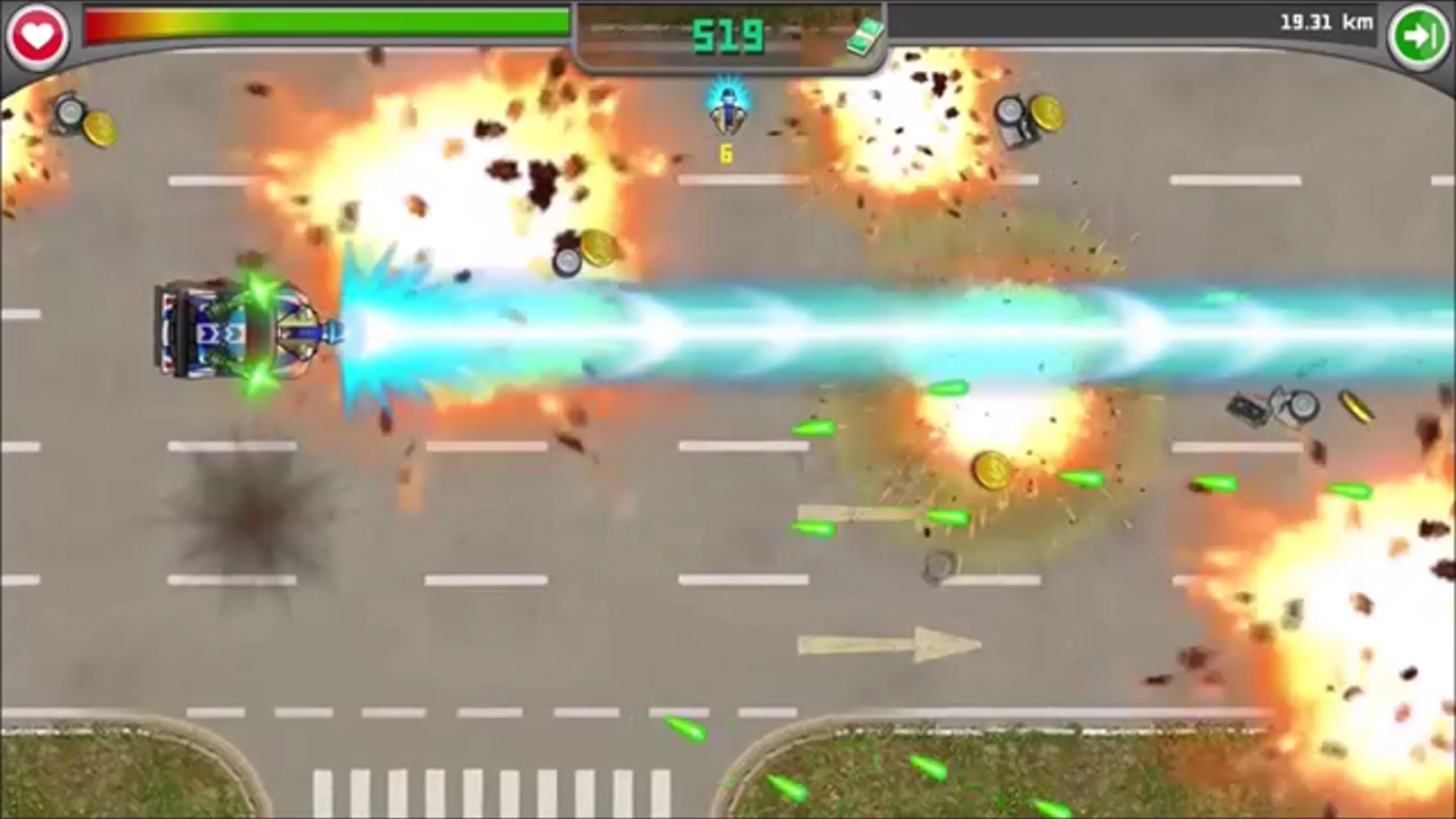 Изображение игры: Road Fury