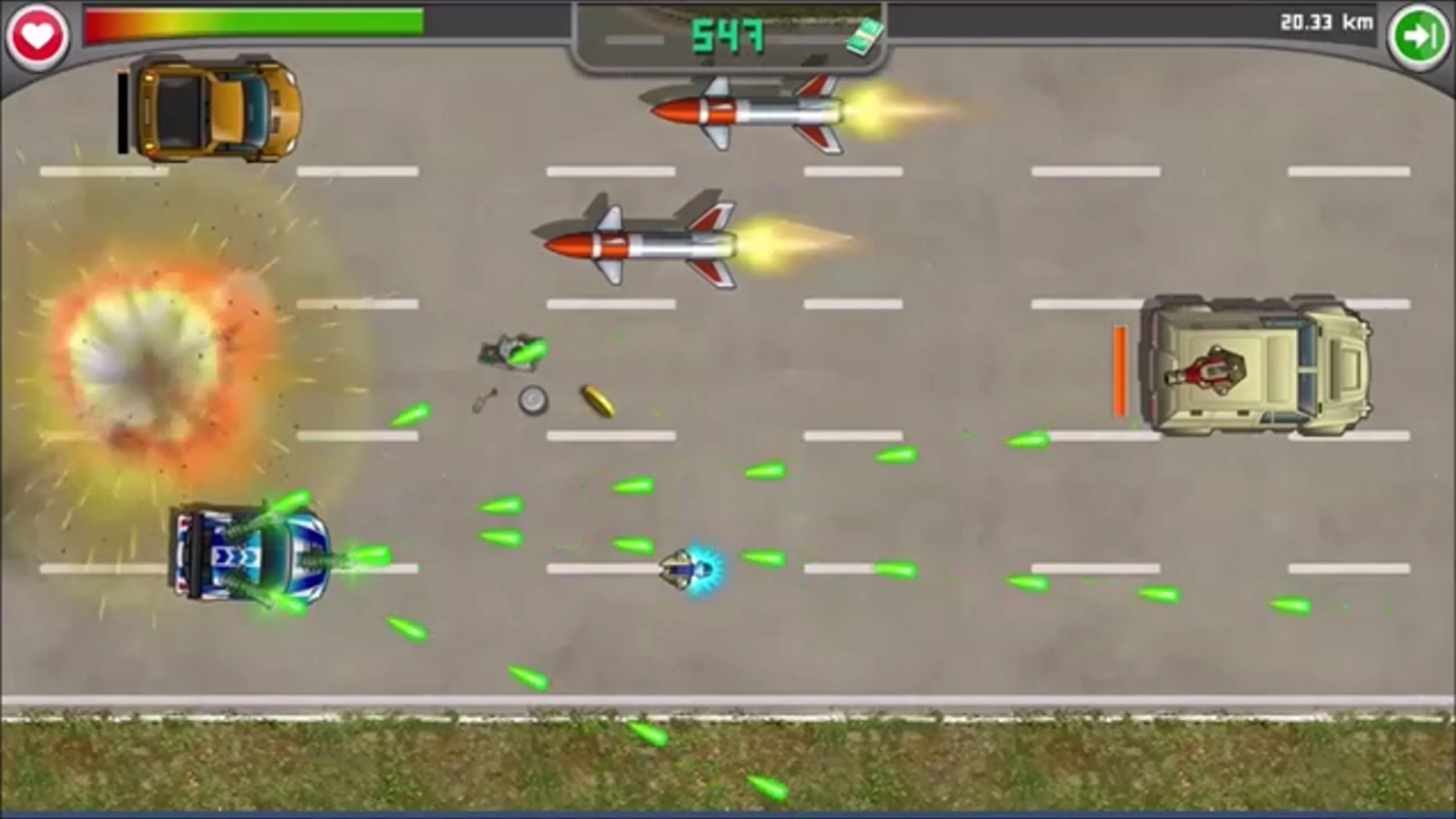 Изображение игры: Road Fury