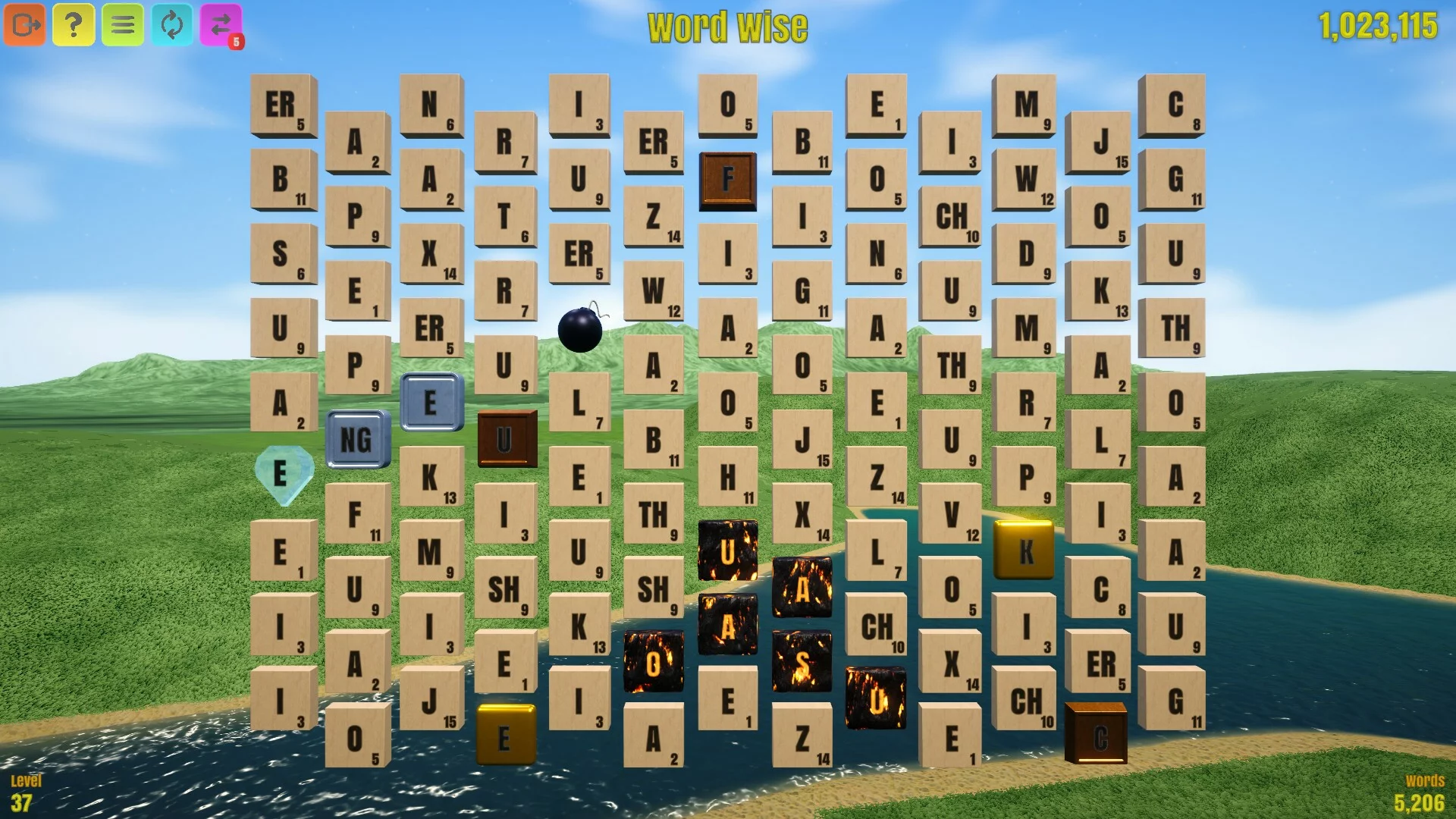 Изображение игры: Word Wise