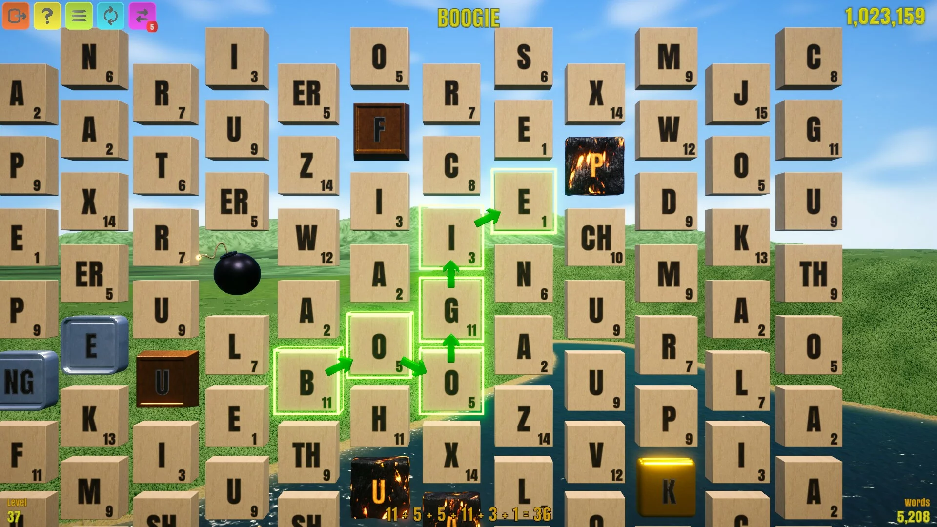 Изображение игры: Word Wise
