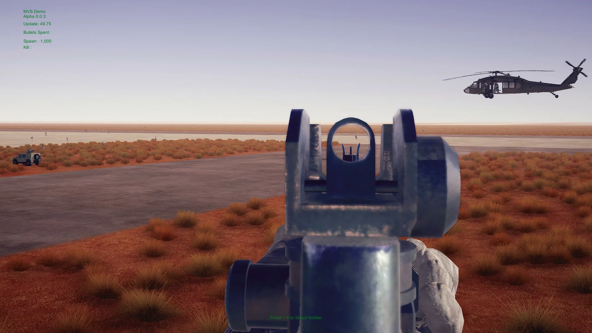 Изображение игры: Minigun VS Swarms of the Zombie Apocalypse Simulator