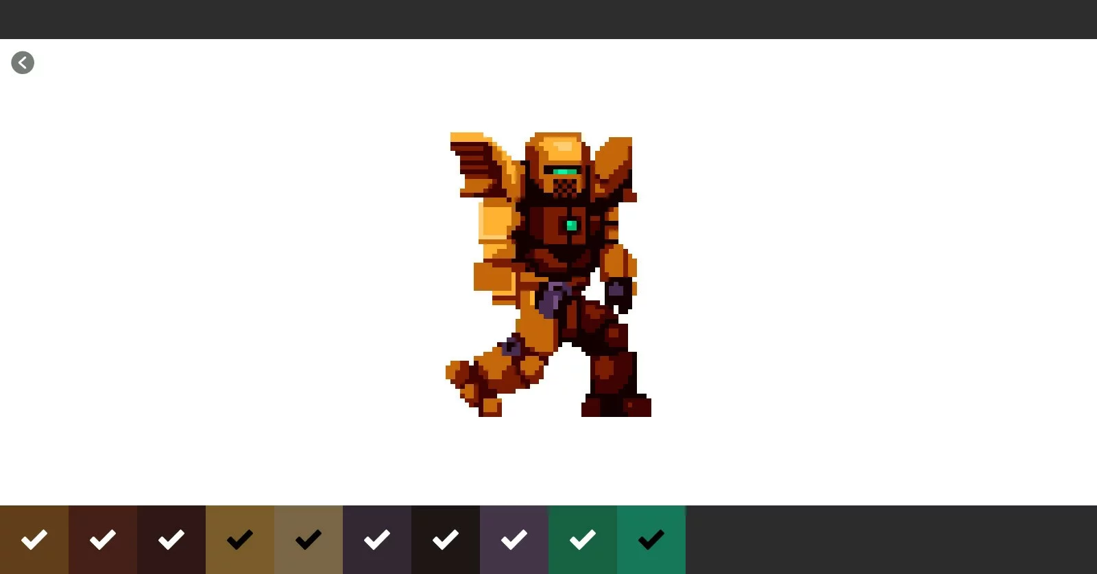 Изображение игры: Color Pixel Heroes