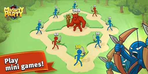 Изображение игры: Mighty Party: Magic Arena