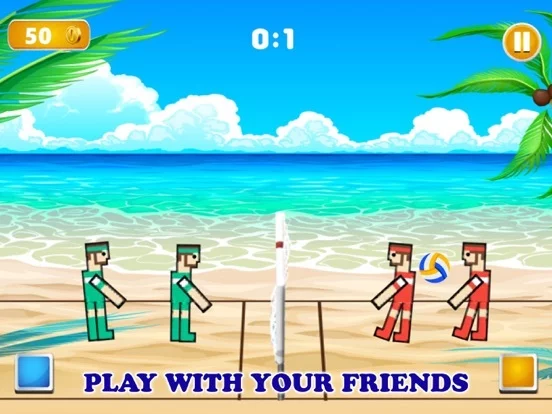 Изображение игры: VolleyBall Sports Physics