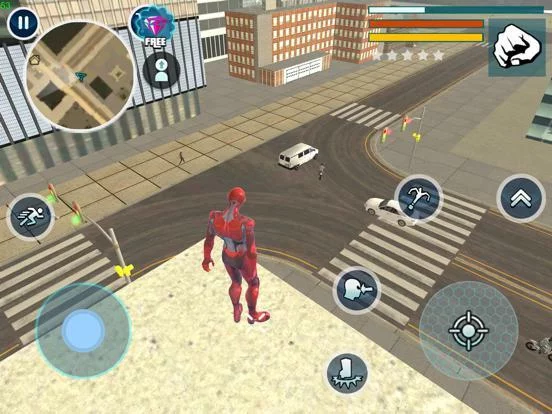 Изображение игры: Super Rope Hero - Crime Hunter