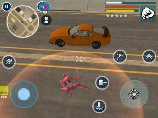 Изображение игры: Super Rope Hero - Crime Hunter
