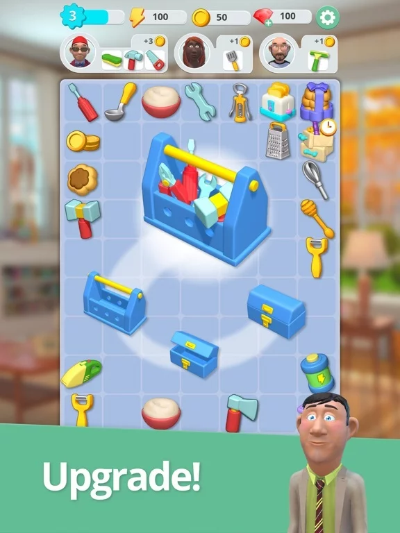 Изображение игры: Mergedom: Home Design