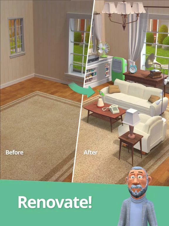 Изображение игры: Mergedom: Home Design