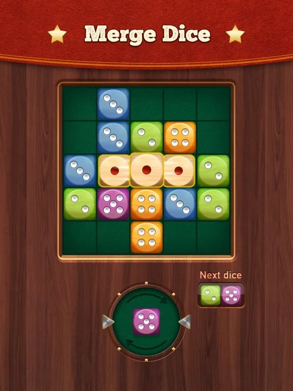 Изображение игры: Woody Dice Merge Master