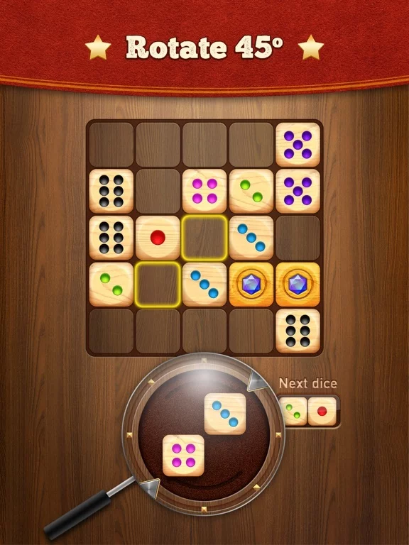 Изображение игры: Woody Dice Merge Master