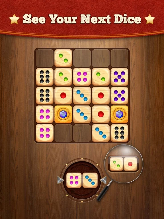 Изображение игры: Woody Dice Merge Master