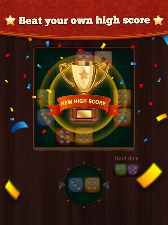 Изображение игры: Woody Dice Merge Master