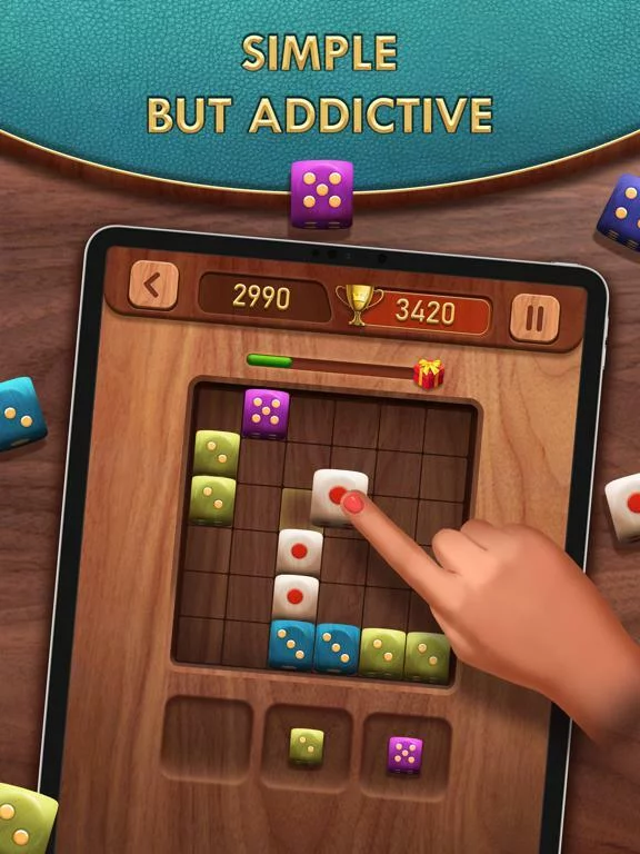 Изображение игры: Merge Dice 2: Extreme Block