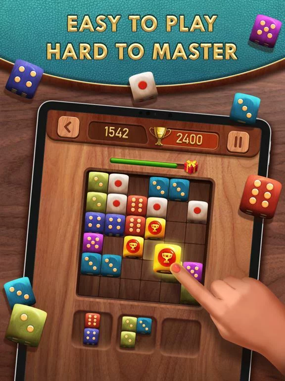 Изображение игры: Merge Dice 2: Extreme Block