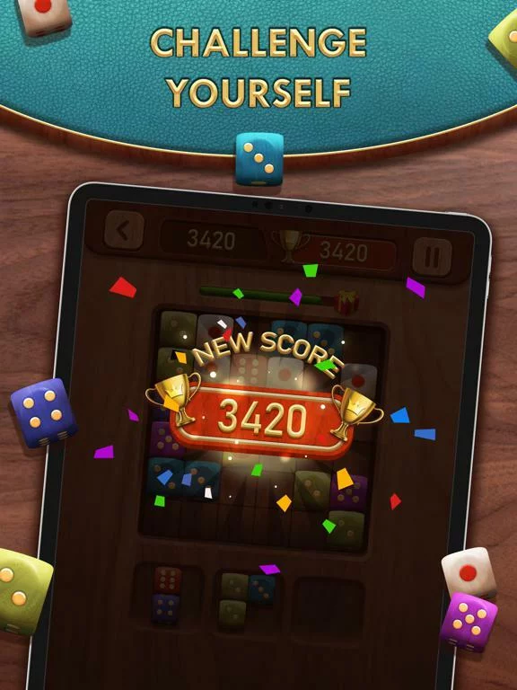 Изображение игры: Merge Dice 2: Extreme Block