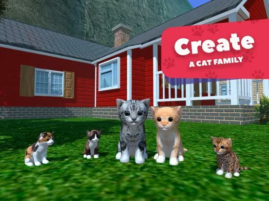 Изображение игры: Cat Simulator 3D - Animal Life
