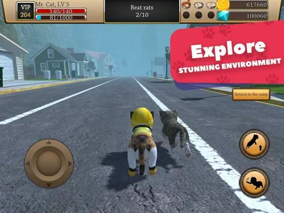 Изображение игры: Cat Simulator 3D - Animal Life