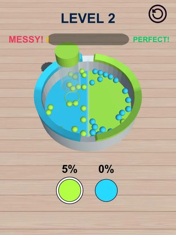 Изображение игры: Bead Puzzle 3D - Color Balls