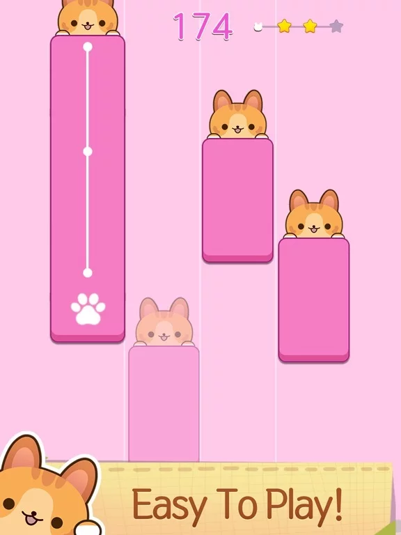 Изображение игры: Cat Piano Design