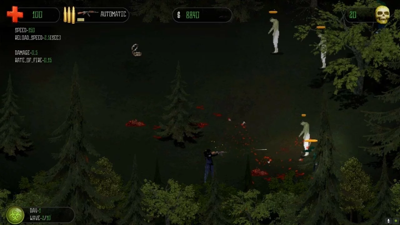 Изображение игры: In the dark forest