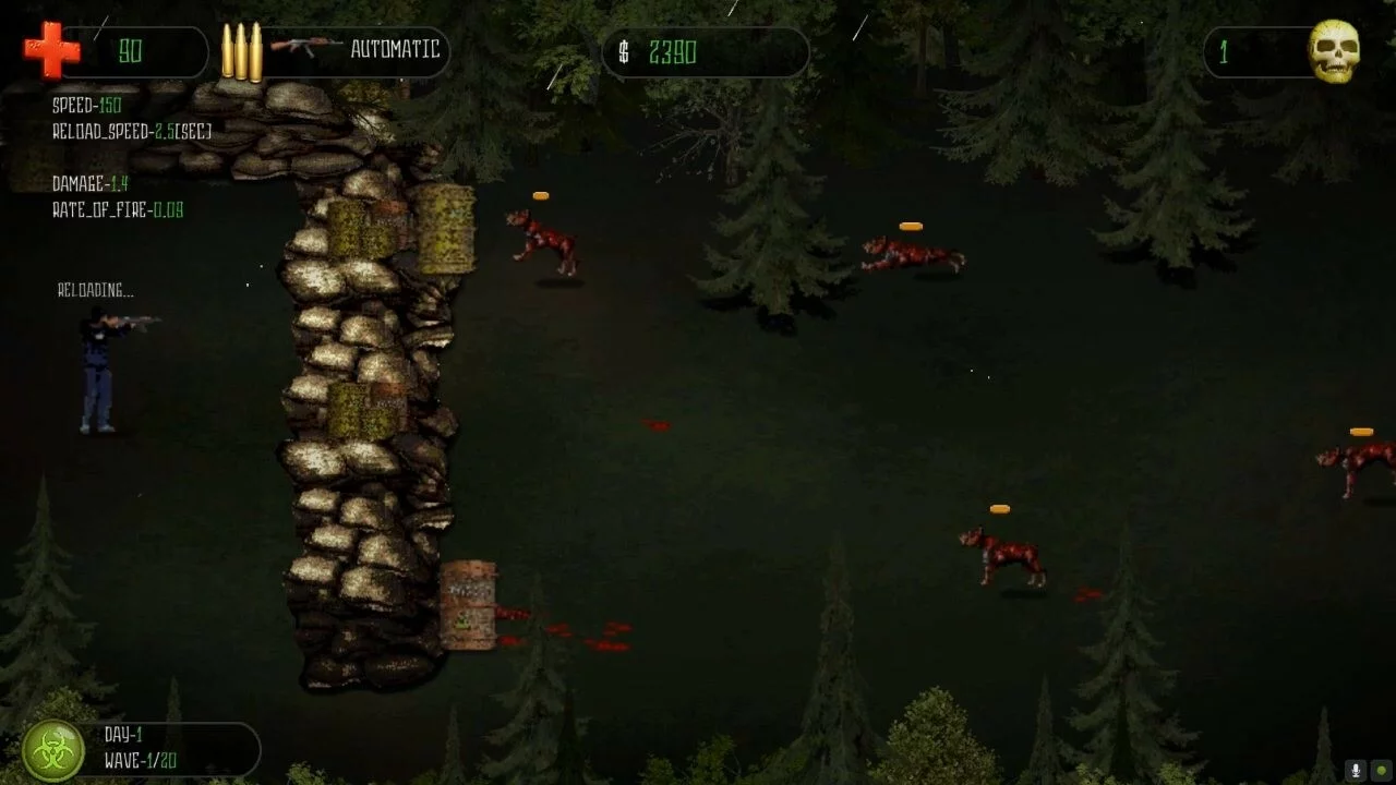 Изображение игры: In the dark forest